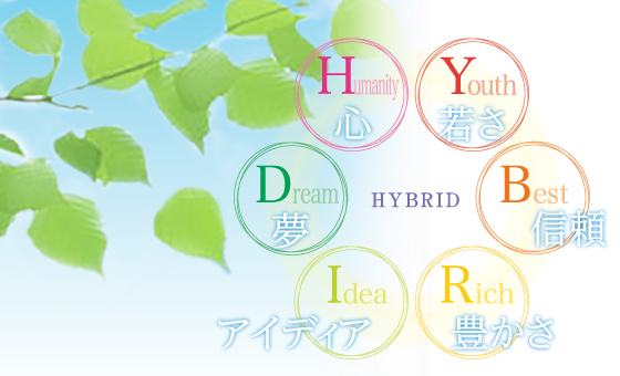 Humanyty Youth Best Rich Idea Dream -HYBRID- ハイブリッド・ジャパン株式会社